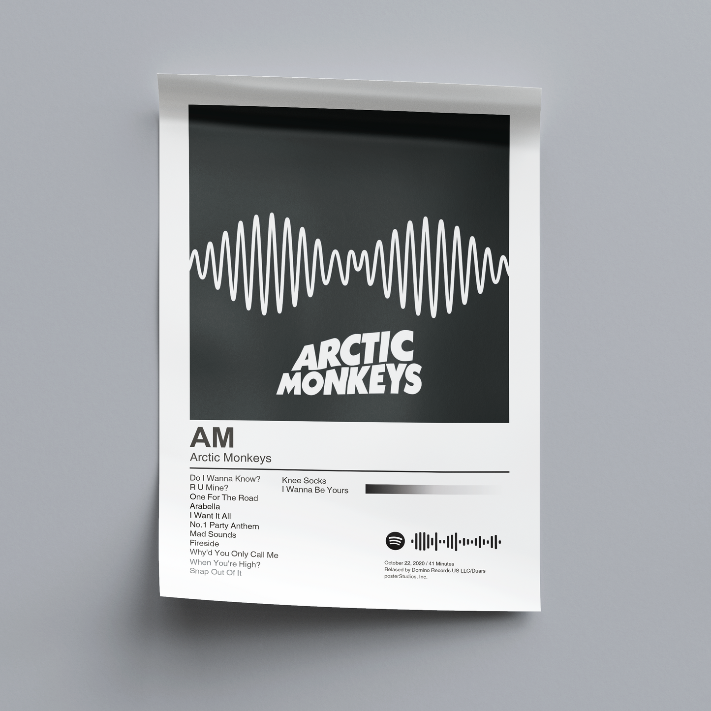Póster Arctic Monkeys │ AM